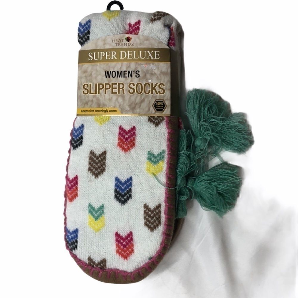 NWT Heat Trenz Slipper Socks.
